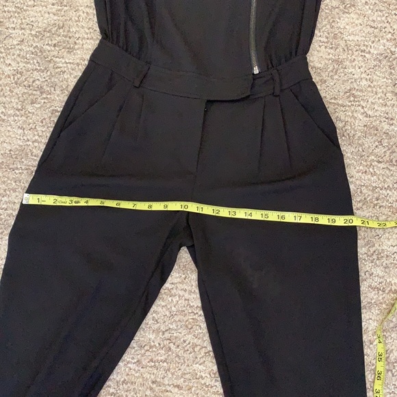Guess Riley Moto Black jumpsuit - Picture 12 of 16